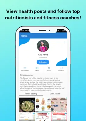 Fitgalaxy - Natural Health and android App screenshot 0