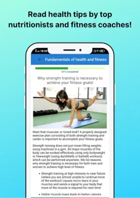 Fitgalaxy - Natural Health and android App screenshot 1